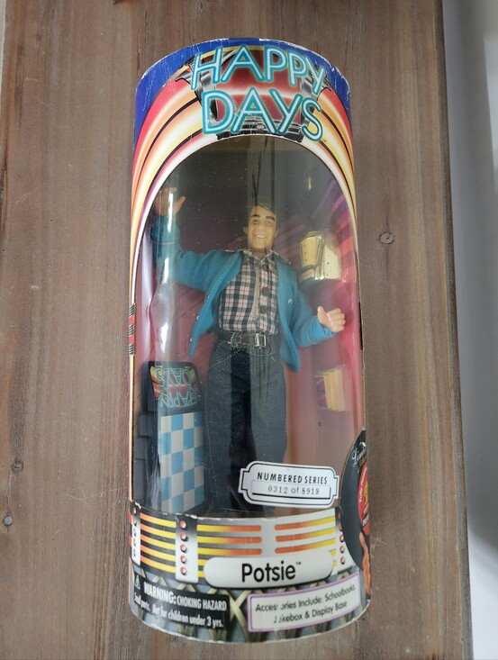 Other - 1997 Happy Days Potsie 9.5 Inch Figure Target Exclusive Numbered New in Box Doll